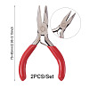 2Pcs 3 Inch Carbon Steel Mini Pliers TOOL-TA0001-19-3