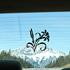 4Pcs 4 Styles PET Waterproof Self-adhesive Car Stickers DIY-WH0308-225A-027-5