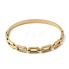 304 Stainless Steel Rhinestone Hinged Bangles for Women BJEW-B168-02A-G-4