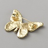 Butterfly Alloy Brooches for Backpack Clothes JEWB-WH0051-002LG-2