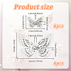 12Pcs 2 Styles Brass Links/Connectors KK-NB0004-04P-2