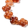 Natural Red Agate Beads Strands G-P520-A06-01-4