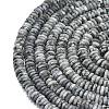 Frosted Natural Larvikite Beads Strands G-K389-C38-01-3