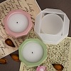 Octagon DIY Candle Cup Silicone Molds DIY-Q037-10B-2