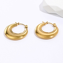Stainless Steel Huggie Hoop Earrings for Women PG8041