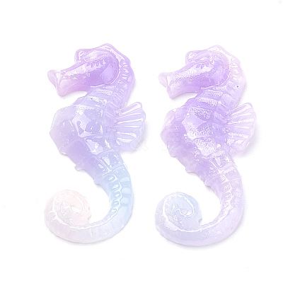 Opaque Resin Cabochons CRES-S304-37-1