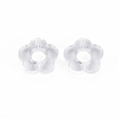 Transparent Acrylic Beads X-TACR-T003-17B-01-1