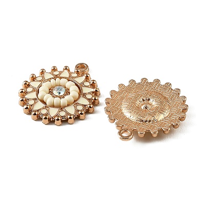Alloy Enamel Pendants AL-CBA75EE-09KCG-1