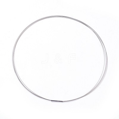 Steel Wire Necklace Making MAK-I011-08C-1