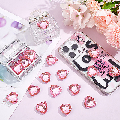 Acrylic Rhinestone Cabochons GACR-GA0001-03-1