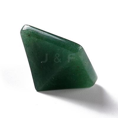 Natural Green Aventurine Cabochons G-G759-Y15-1