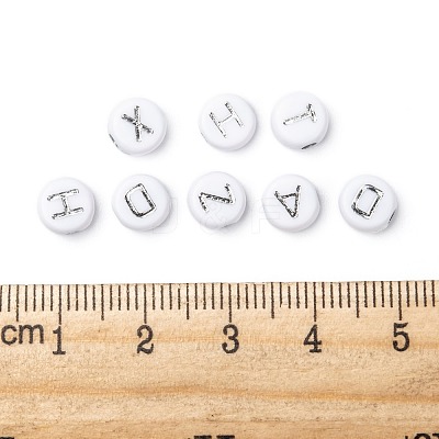 Plating Acrylic Beads PACR-YW0001-08P-1
