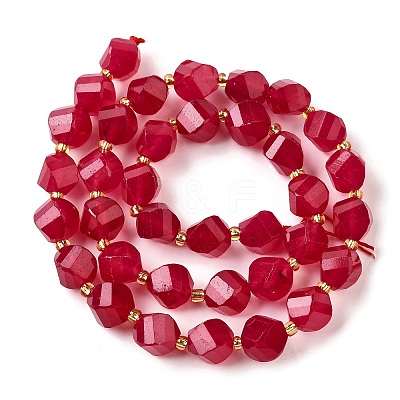 Natural Quartz Dyed Beads Strands G-U023-A02-19-1