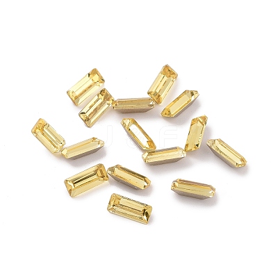 Glass Rhinestone Cabochons GGLA-P002-10A-04-1