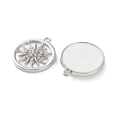 Rack Plating Alloy Pendants FIND-M038-10P-1