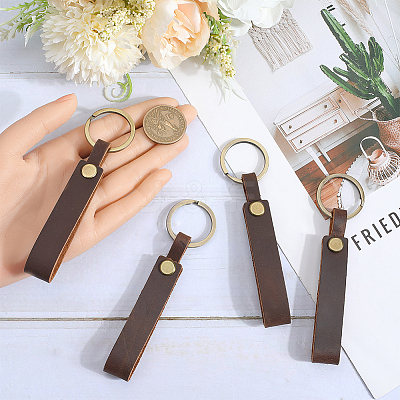 Leather Keychain KEYC-WH20002-05A-02-1
