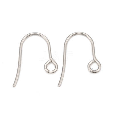 Tarnish Resistant 316 Surgical Stainless Steel Earring Hooks STAS-A056-11P-1
