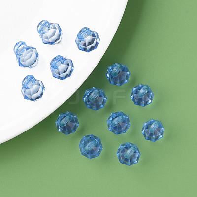 Transparent Acrylic Pendants MACR-S373-125-B10-1