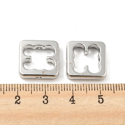 Rack Plating Alloy Beads PALLOY-Z022-01P-1