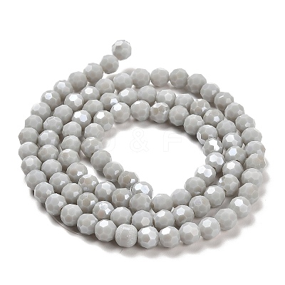 Opaque Glass Beads Stands LS-EGLA-A035-P6mm-B22-1
