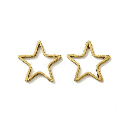 Brass Linking Rings KK-B085-02C-1