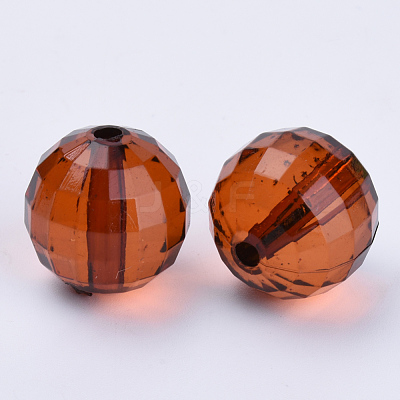 Transparent Acrylic Beads TACR-Q254-8mm-V60-1