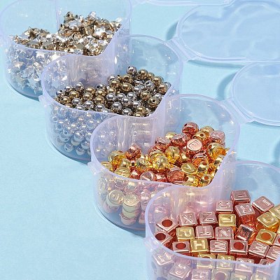 638Pcs CCB Plastic Beads CCB-FS0001-01-1