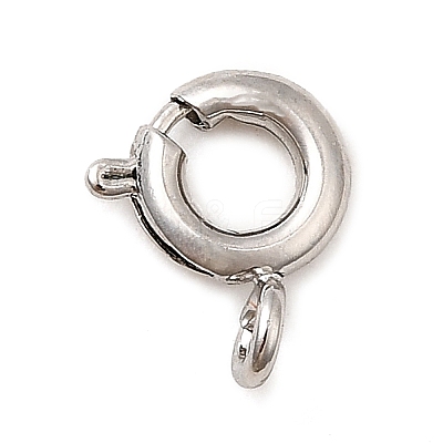 Brass Spring Ring Clasps KK-D407-20P-A-1