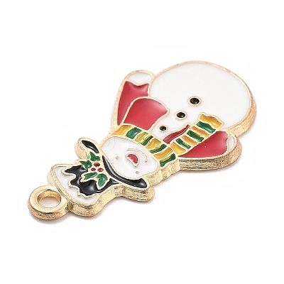 Christmas Theme Alloy Enamel Pendants X1-ENAM-D060-04B-1