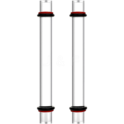 1 Set Acrylic Rolling Pins AJEW-SP0002-49-1