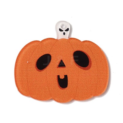 Halloween Printing Acrylic Pendants FIND-K017-01E-1