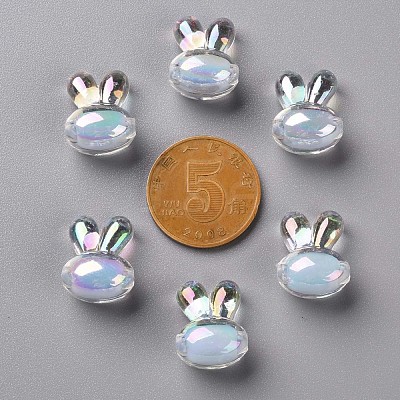Transparent Acrylic Beads TACR-S152-05B-SS2113-1