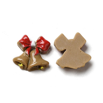 Christmas Opaque Resin Cabochons RESI-K019-23-1