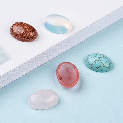 Gemstone Cabochons G-G529-13x18mm-M2-1
