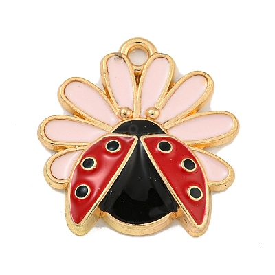 Alloy Enamel Pendants ENAM-H045-04B-G02-1