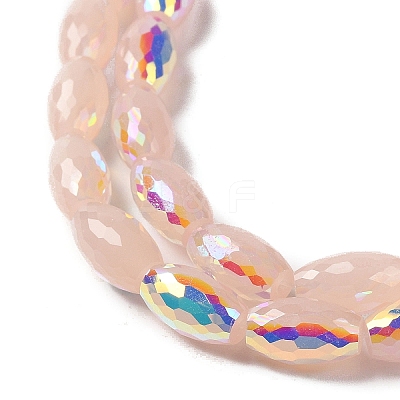 AB Color Plated Electroplate Beads Strands EGLA-H104-04A-1