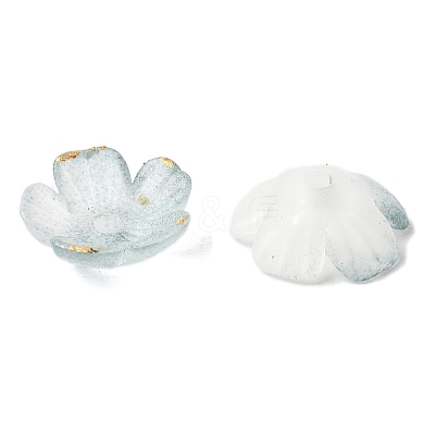 Acrylic Bead Caps OACR-Z028-03B-1