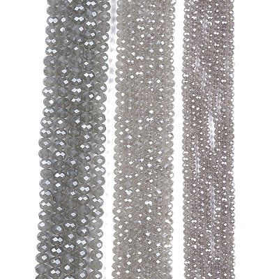 Electroplate Glass Beads Strands EGLA-A044-J8mm-A10-1