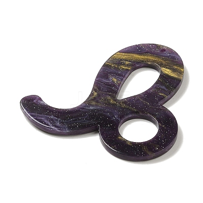 Acrylic Keychain Pendants SACR-S608-04G-02-1
