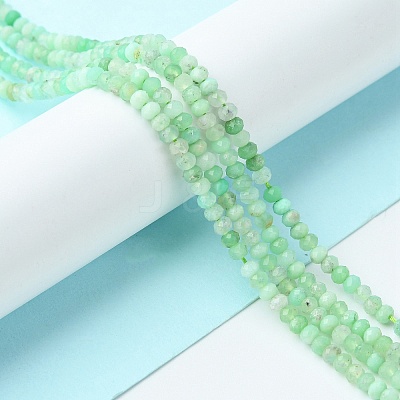 Natural Chrysoprase Beads Strands G-F748-X02-1