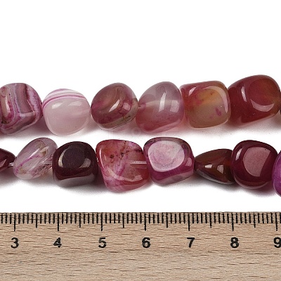 Natural Agate Beads Strands G-L630-F01-01B-1