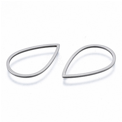 Non-Tarnish 201 Stainless Steel Linking Rings STAS-N090-717-1-1