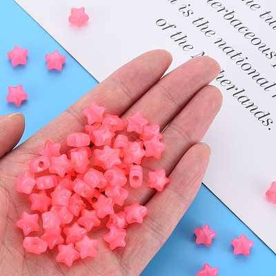 Imitation Jelly Acrylic Beads MACR-S373-45-E09-1