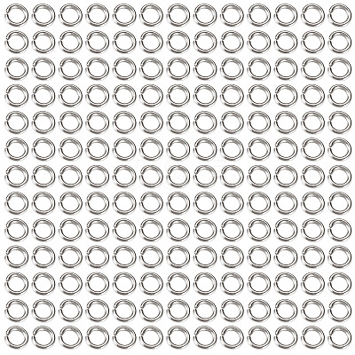 304 Stainless Steel Open Jump Rings STAS-TA0002-99A-1