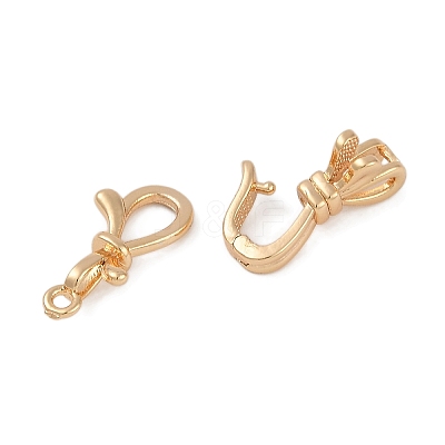 Brass Fold Over Clasps FIND-U017-16G-03-1