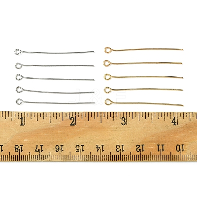 180Pcs 2 Colors Iron Eye Pins IFIN-FS0001-39-1