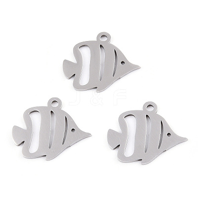 Non-Tarnish 201 Stainless Steel Pendants STAS-T052-49P-1