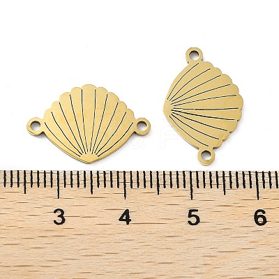 Ion Plating(IP) 201 Stainless Steel Connector Charms STAS-A090-16G-1