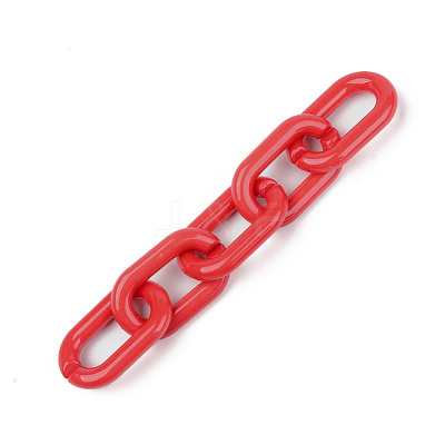 Opaque Acrylic Linking Rings OACR-T024-02-G03-1