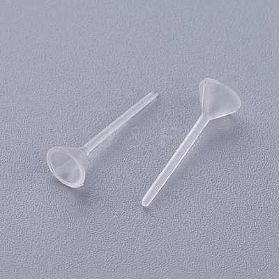 Plastic Stud Earring Findings KY-G006-02-5m-1